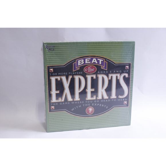 Beat The Experts, University Games, Ages 8 and Up, 2 or More Players, Quizzes - Picture 1 of 2
